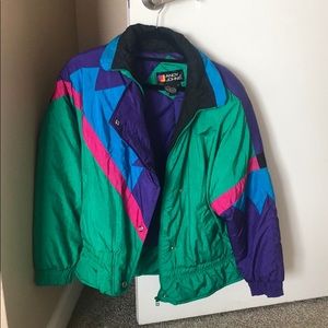 Retro ski jacket